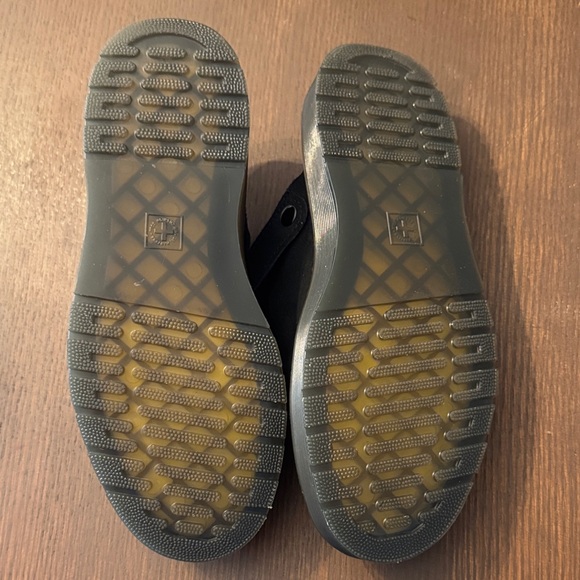 Dr. Martens Black Suede Carlson Mules - Picture 5 of 5